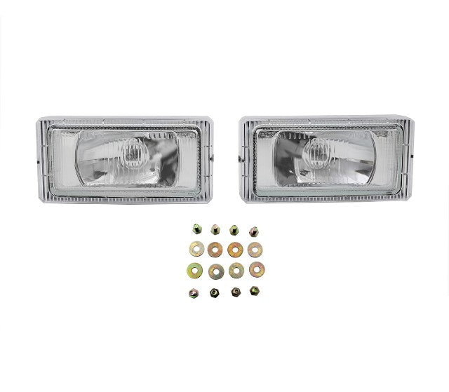 Nebelscheinwerfer Set Klar passend für Mercedes E-Klasse W124 1985-1993