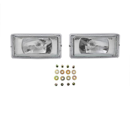 Nebelscheinwerfer Set Klar passend für Mercedes E-Klasse W124 1985-1993