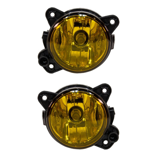 Gelbe Nebelscheinwerfer Set passend für Skoda & VW Modelle 2007-2014