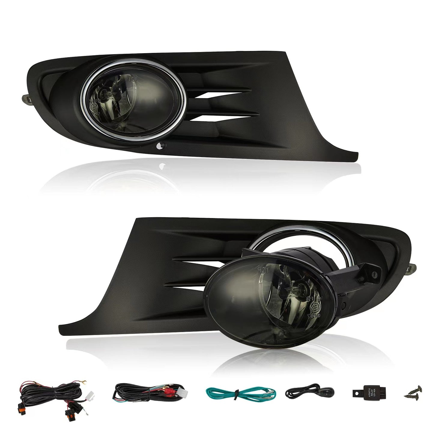 Nebelscheinwerfer Set Smoke passend für VW Polo / Amarok / SEAT Ibiza 2010-2017