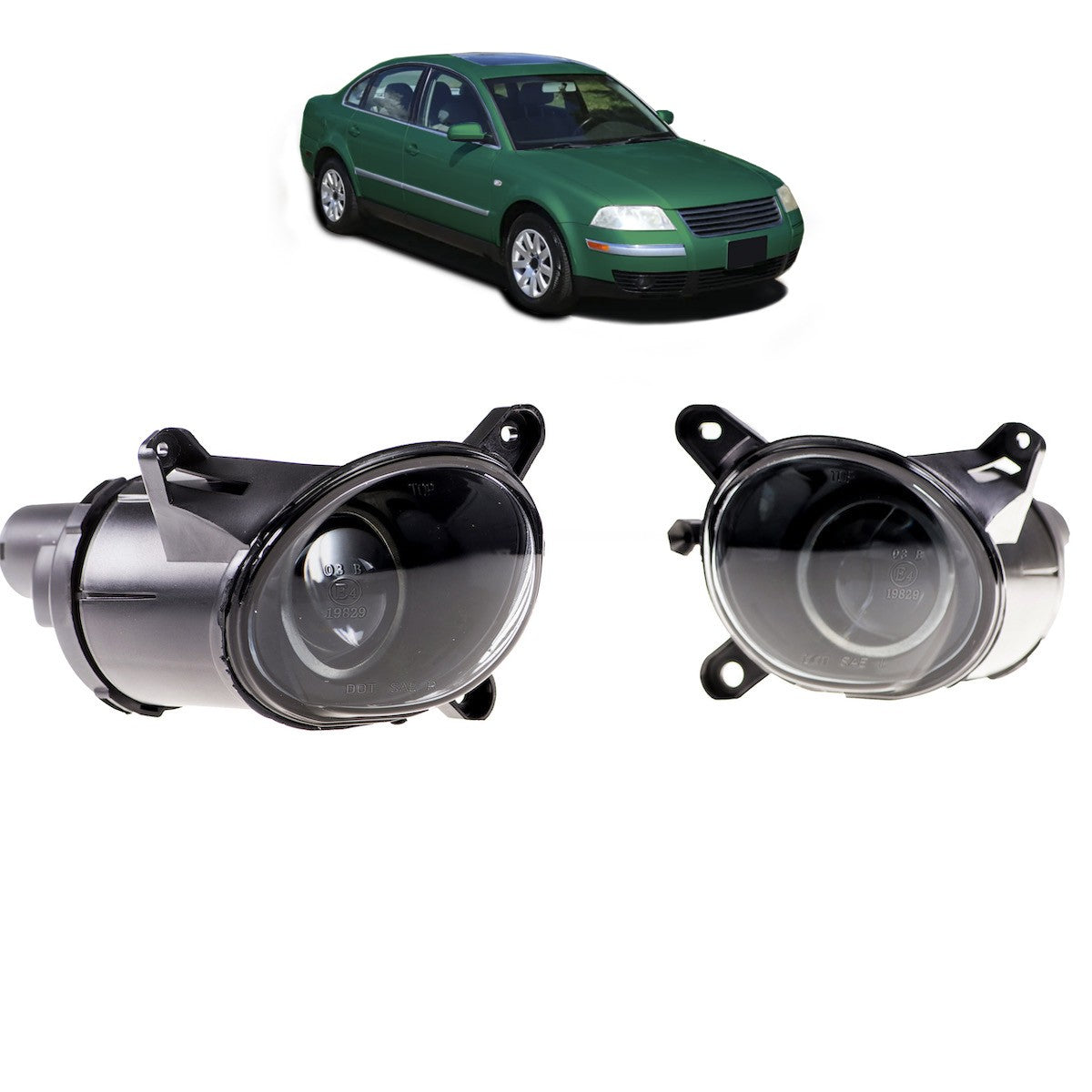 Nebelscheinwerfer Projektor Typ Rauch passend für VW Passat B5.5 2000-2005