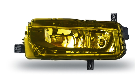 Gelbe Nebelscheinwerfer Set passend für VW Transporter Multivan T6 T6.1 2015-2023