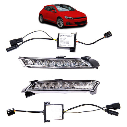 LED-Tagfahrlichter passend für VW Scirocco Facelift 2014-2018