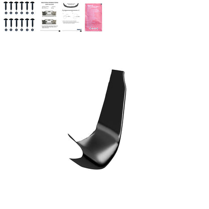Frontflaps passend für BMW M4 F82 / M3 F80 2014-2021 Hochglanz Schwarz