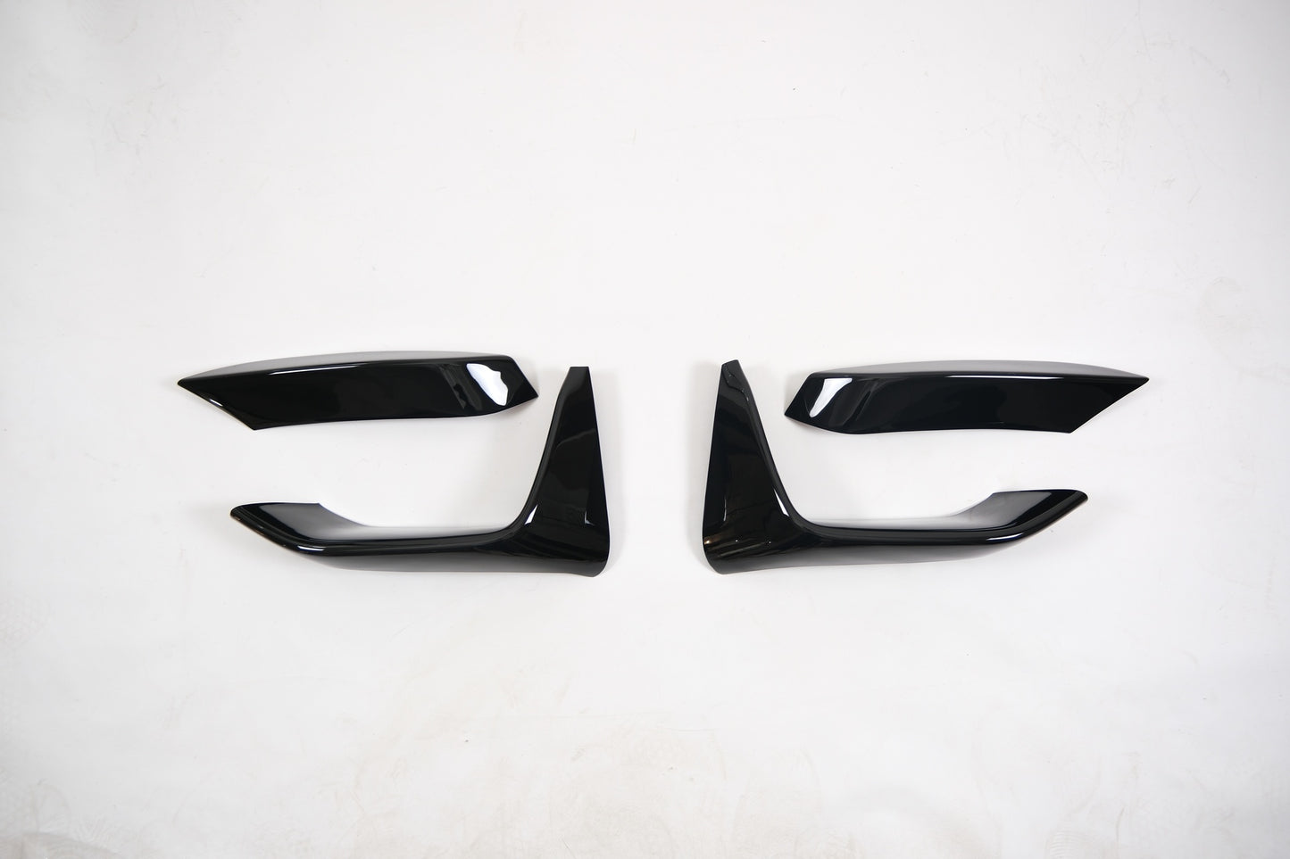 Frontflaps passend für BMW M4 F82 / M3 F80 2014-2021 Hochglanz Schwarz