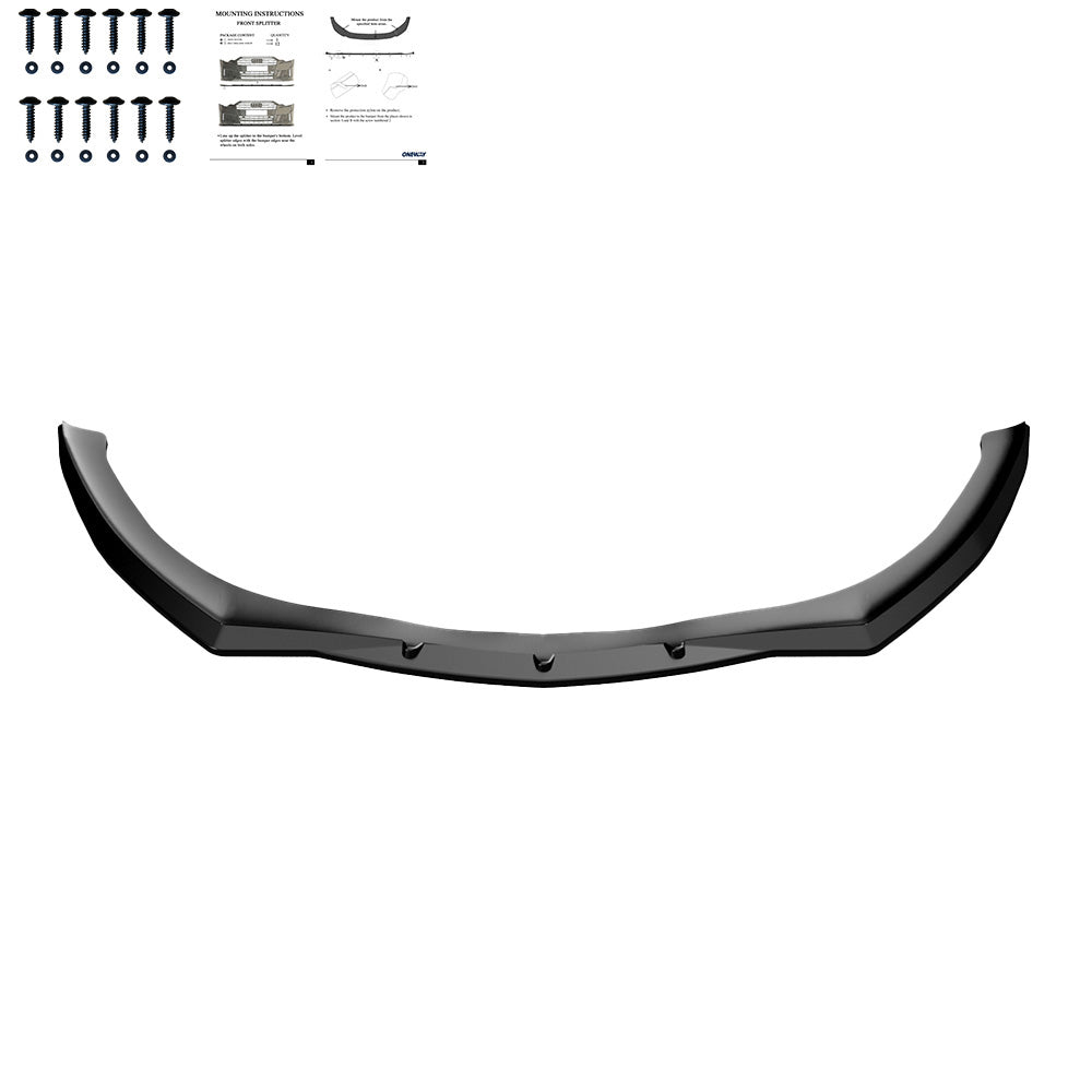 Frontsplitter passend für ALFA ROMEO Giulietta 2010-2020 Hochglanz Schwarz
