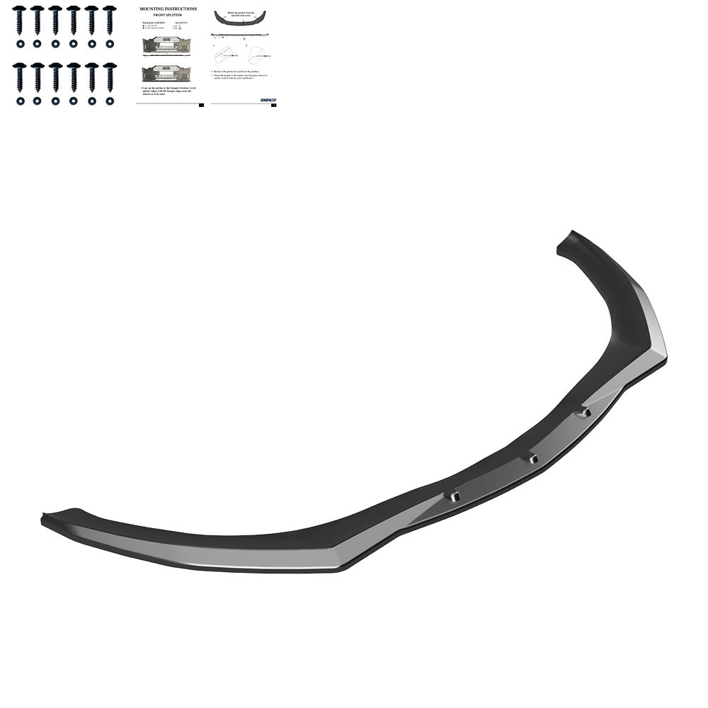 Frontsplitter passend für ALFA ROMEO Giulietta 2010-2020 Hochglanz Schwarz