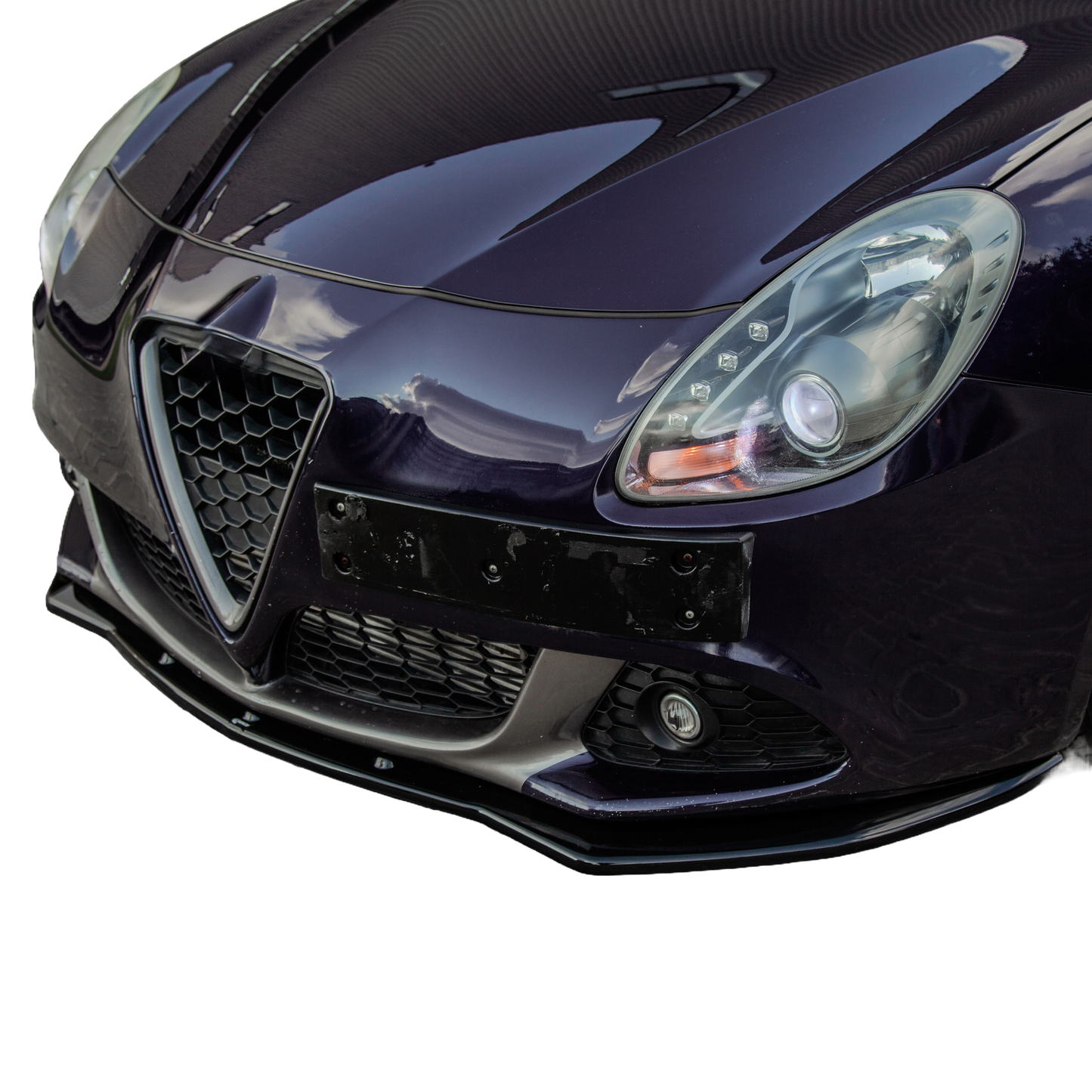 Frontsplitter passend für ALFA ROMEO Giulietta 2010-2020 Hochglanz Schwarz