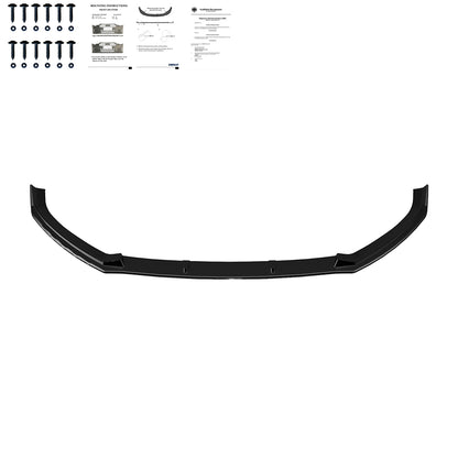 Frontsplitter passend für Audi S3 8V Limousine 2016-2020 mit ABE TÜV Hochglanz Schwarz