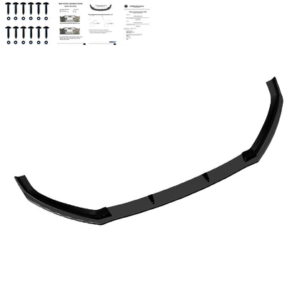 Frontsplitter passend für Audi S3 8V Limousine 2016-2020 mit ABE TÜV Hochglanz Schwarz