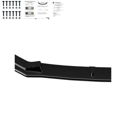 Frontsplitter passend für Audi S3 8V Limousine 2016-2020 mit ABE TÜV Hochglanz Schwarz