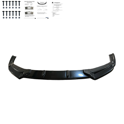 Frontsplitter passend für Audi RS6 C8 2019+ mit ABE TÜV Hochglanz Schwarz