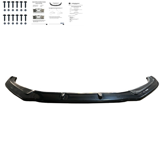 Frontsplitter passend für Audi A4 S-Line / S4 B9 2016-2019 mit ABE TÜV Hochglanz Schwarz