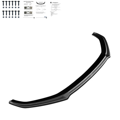Frontsplitter passend für Audi A5 S-Line / S5 F5 Coupé / Sportback 2017-2019 mit ABE TÜV Hochglanz Schwarz