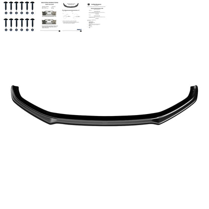 Frontsplitter passend für Audi A5 S-Line / S5 F5 Coupé / Sportback 2017-2019 mit ABE TÜV Hochglanz Schwarz