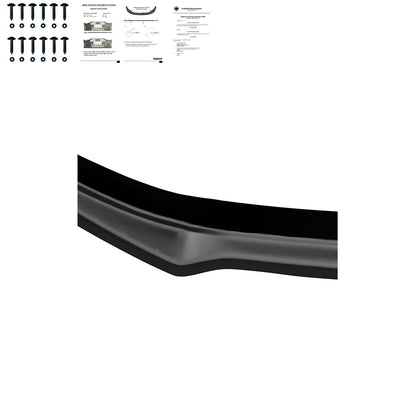Frontsplitter passend für Audi A5 S-Line / S5 F5 Coupé / Sportback 2017-2019 mit ABE TÜV Hochglanz Schwarz