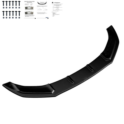 Frontsplitter passend für Audi TT RS 8J 2009-2013 mit ABE TÜV Hochglanz Schwarz
