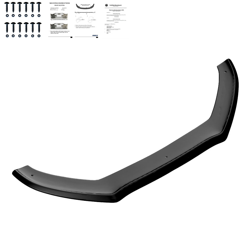 Frontsplitter passend für Audi A5 S-Line / S5 8T Facelift 2011-2016 mit ABE TÜV Hochglanz Schwarz