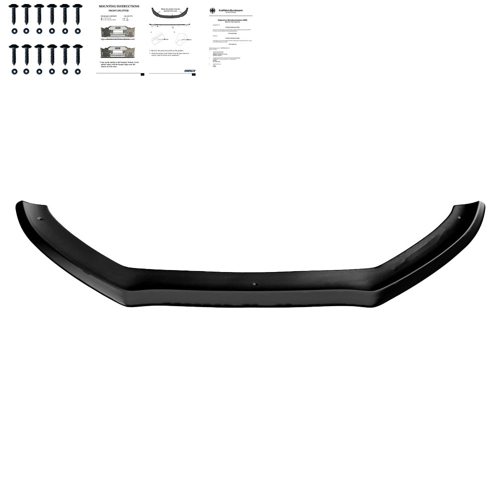 Frontsplitter passend für Audi A5 S-Line / S5 8T Facelift 2011-2016 mit ABE TÜV Hochglanz Schwarz