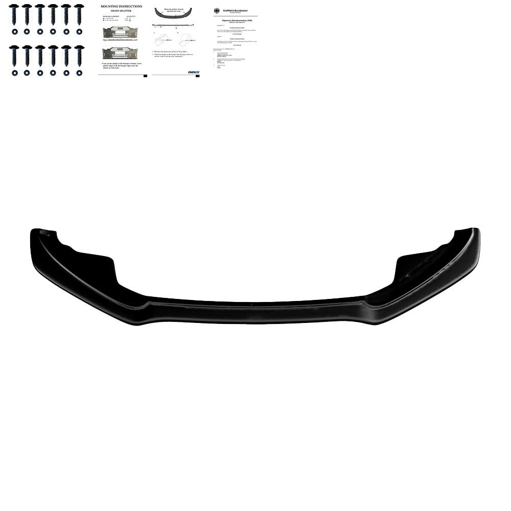 Frontsplitter passend für Audi A5 S-Line / S5 8T 2007-2011 mit ABE TÜV Hochglanz Schwarz
