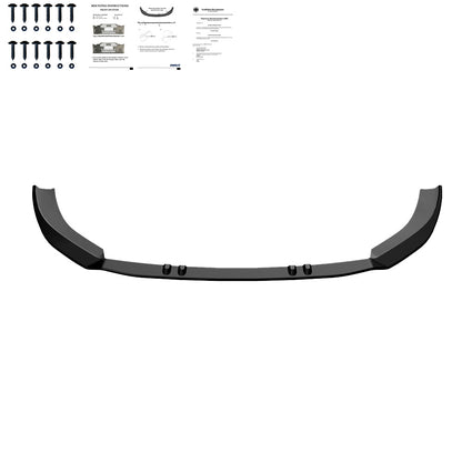 Frontsplitter passend für AUDI RS3 8V Facelift Sportback 2017-2019 Version 3 mit ABE TÜV Hochglanz Schwarz