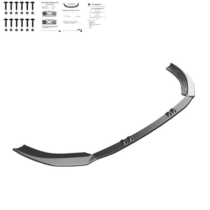 Frontsplitter passend für AUDI RS3 8V Facelift Sportback 2017-2019 Version 3 mit ABE TÜV Hochglanz Schwarz