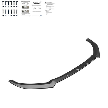 Frontsplitter passend für Audi S3 Sportback 8V Facelift 2016-2019 mit ABE TÜV Hochglanz Schwarz