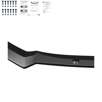 Frontsplitter passend für Audi S3 Sportback 8V Facelift 2016-2019 mit ABE TÜV Hochglanz Schwarz
