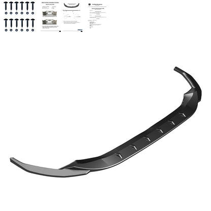 Frontsplitter passend für Audi A3 S-Line / S3 8Y 2020-2024 v2 mit ABE TÜV Hochglanz Schwarz