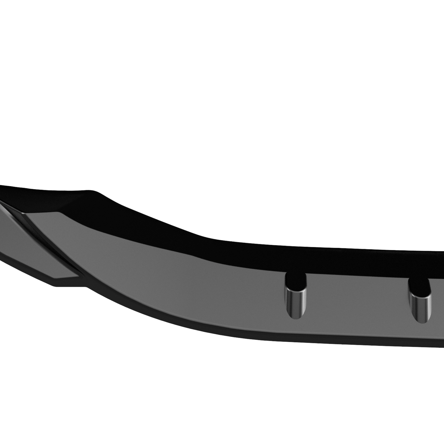 Frontsplitter passend für Audi A3 S-Line / S3 8Y 2020-2024 v2 mit ABE TÜV Hochglanz Schwarz