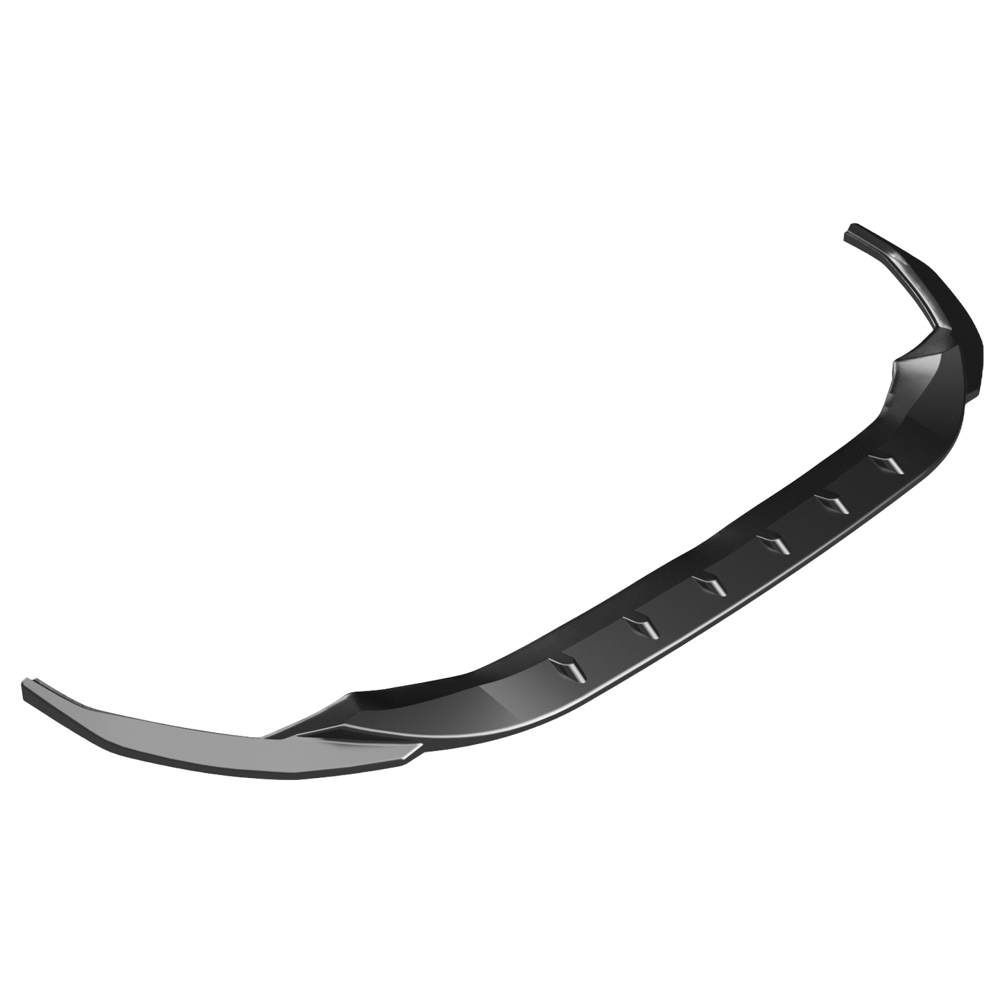 Frontsplitter passend für Audi A3 S-Line / S3 8Y 2020-2024 v2 mit ABE TÜV Hochglanz Schwarz