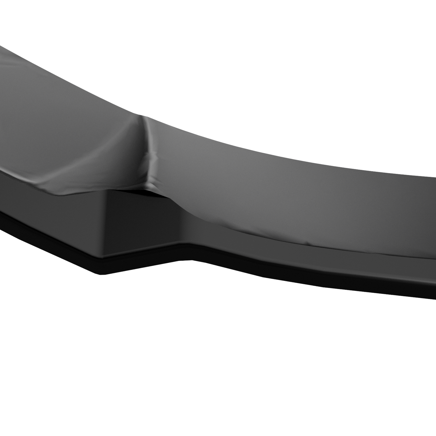 Frontsplitter Hochglanz Schwarz passend für Audi A6 S-Line / S6 C8 (Limousine-Avant) 2019+ mit ABE TÜV