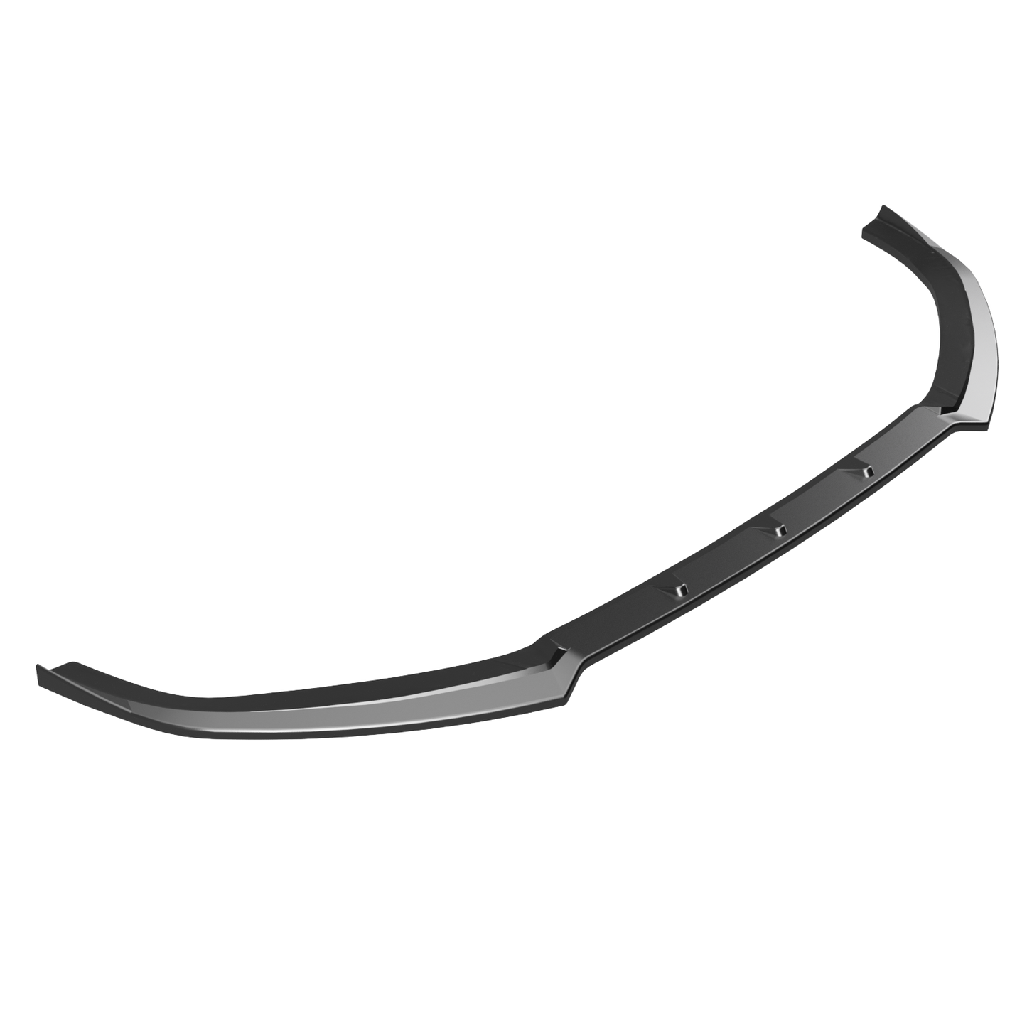 FS01.118 - Frontsplitter passend für Audi S3 8V (Limousine / Cabrio) 2013-2016 v2 mit ABE TÜV Hochglanz Schwarz