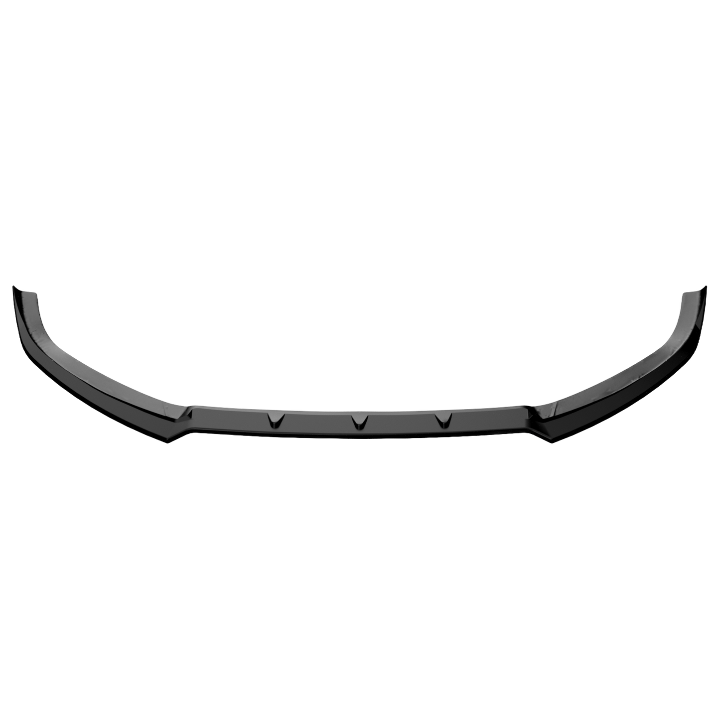 FS01.118 - Frontsplitter passend für Audi S3 8V (Limousine / Cabrio) 2013-2016 v2 mit ABE TÜV Hochglanz Schwarz