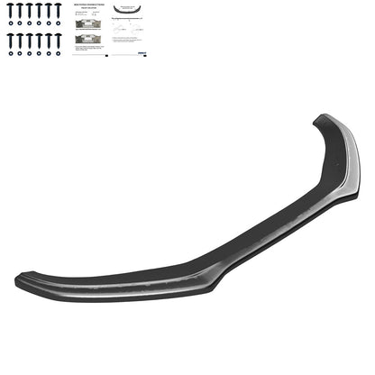FS01.163 - Frontsplitter passend für AUDI A4 S-Line / S4 B8 Facelift 2011-2015 Hochglanz Schwarz