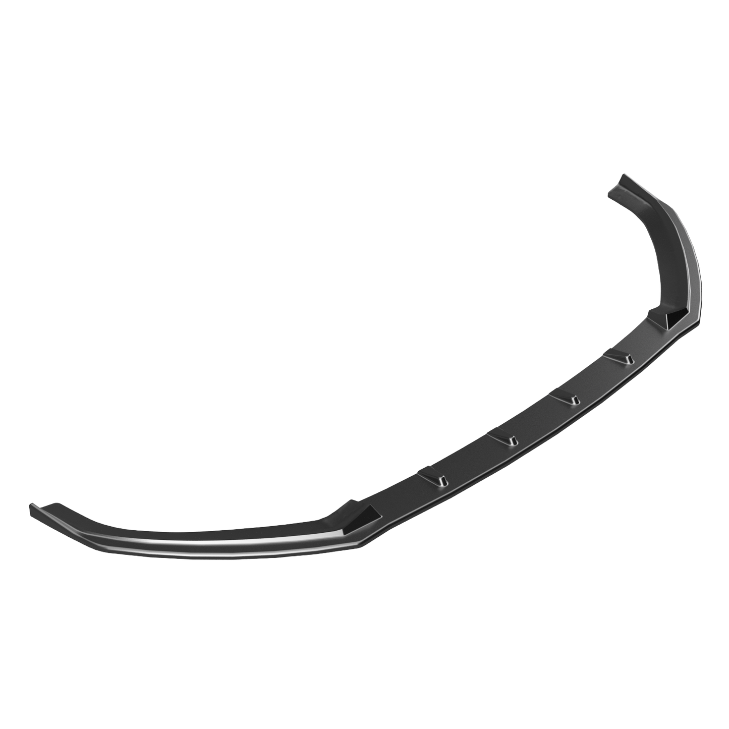 Frontsplitter passend für Audi S3 Sportback 8V Facelift 2016-2019 v2 Hochglanz Schwarz