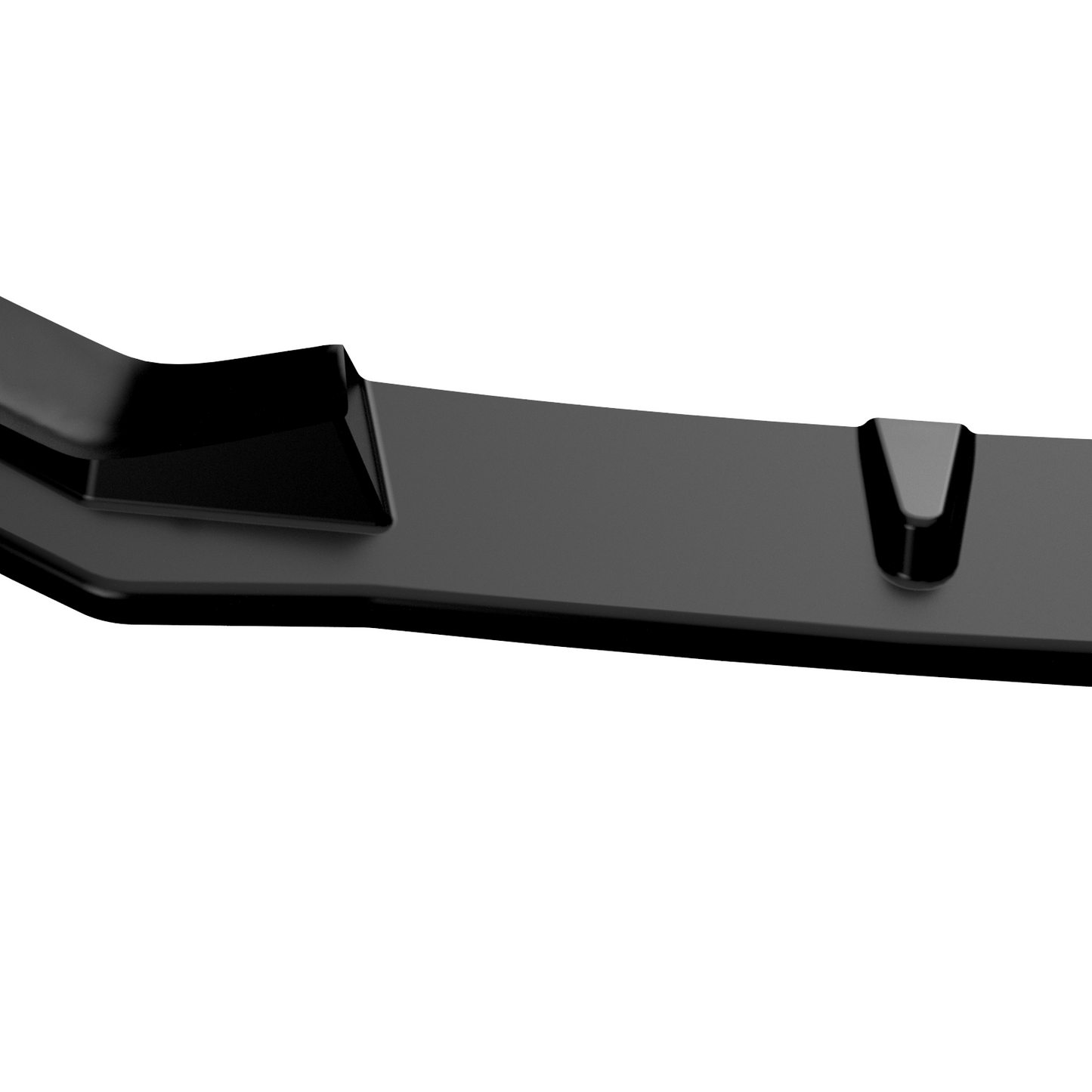 Frontsplitter passend für Audi S3 Sportback 8V Facelift 2016-2019 v2 Hochglanz Schwarz