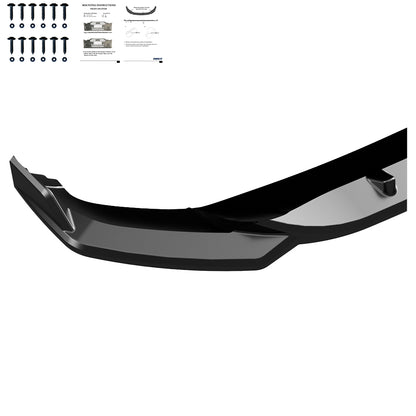 FS01.185 - Frontspoiler passend für Audi SQ5 / Q5 S-Line (SUV / Sportback) Mk2 Facelift 2020-2024