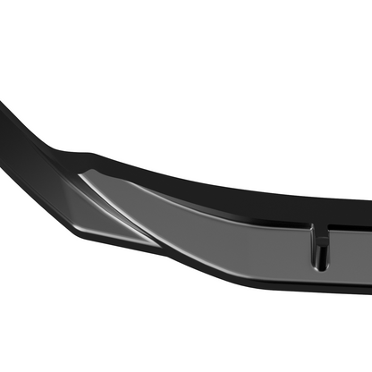 Frontspoiler passend für AUDI A3 8Y (Limousine / Sportback) 2020-2024 Hochglanz Schwarz