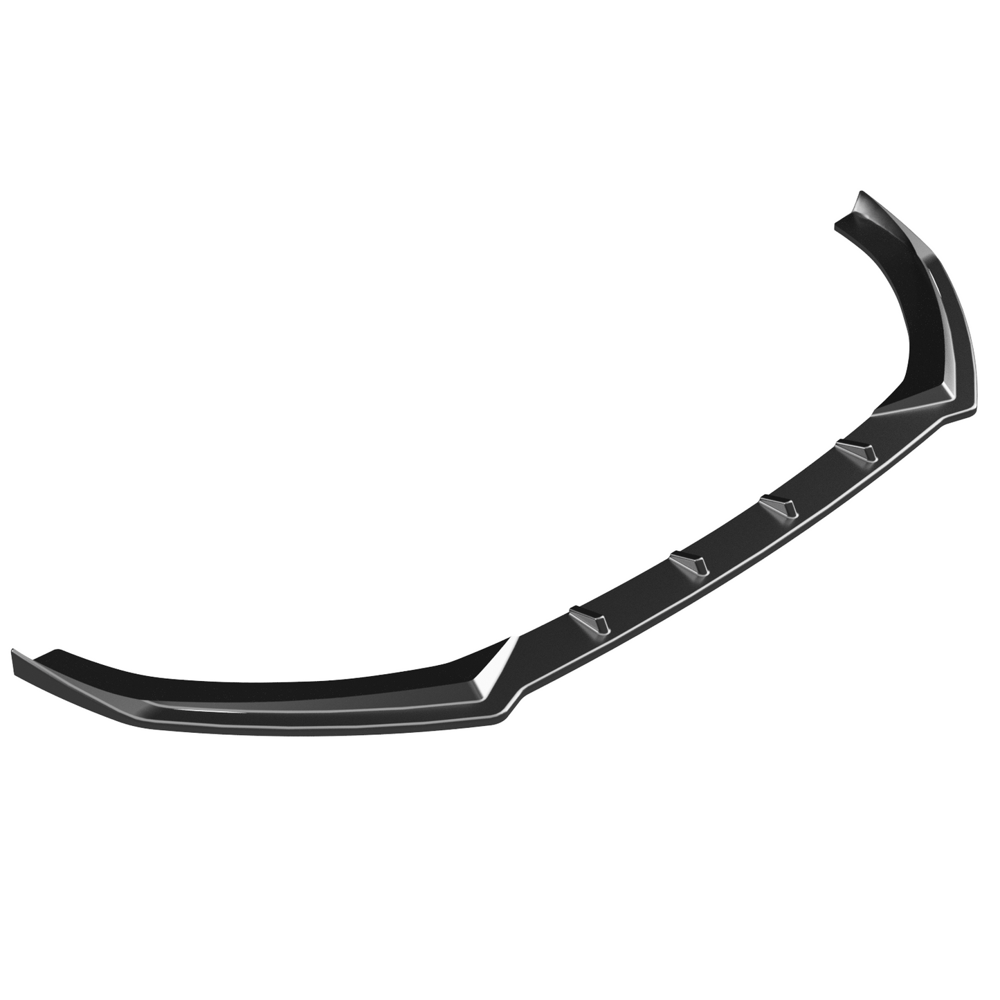 Frontsplitter passend für Audi A3 8V Facelift Limousine 2016-2020 Hochglanz Schwarz