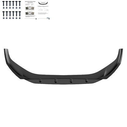 FS01.189 - Frontsplitter passend für Audi A4 B9 Facelift 2019-2024 Hochglanz Schwarz
