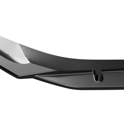 FS01.189 - Frontsplitter passend für Audi A4 B9 Facelift 2019-2024 Hochglanz Schwarz