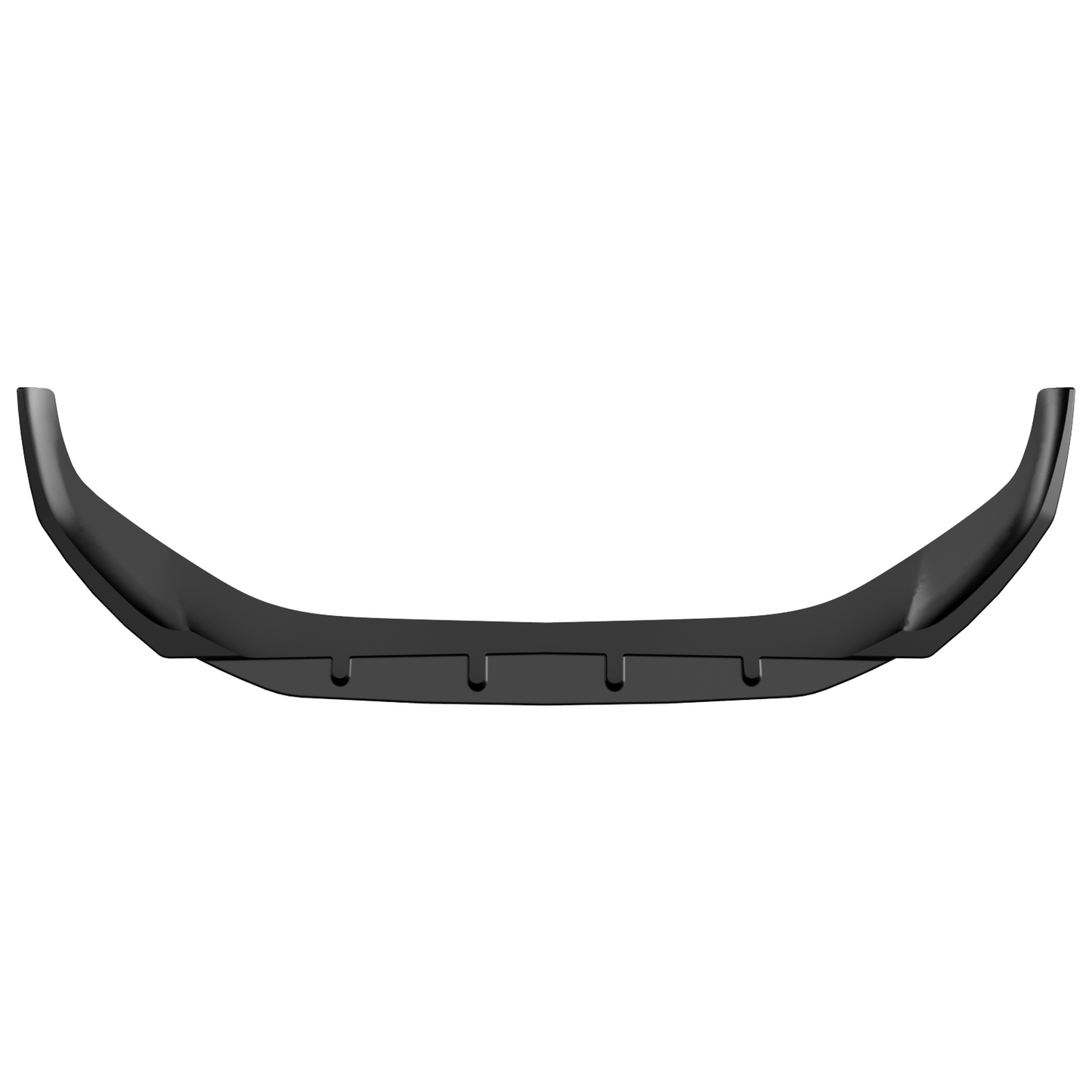 FS01.189 - Frontsplitter passend für Audi A4 B9 Facelift 2019-2024 Hochglanz Schwarz