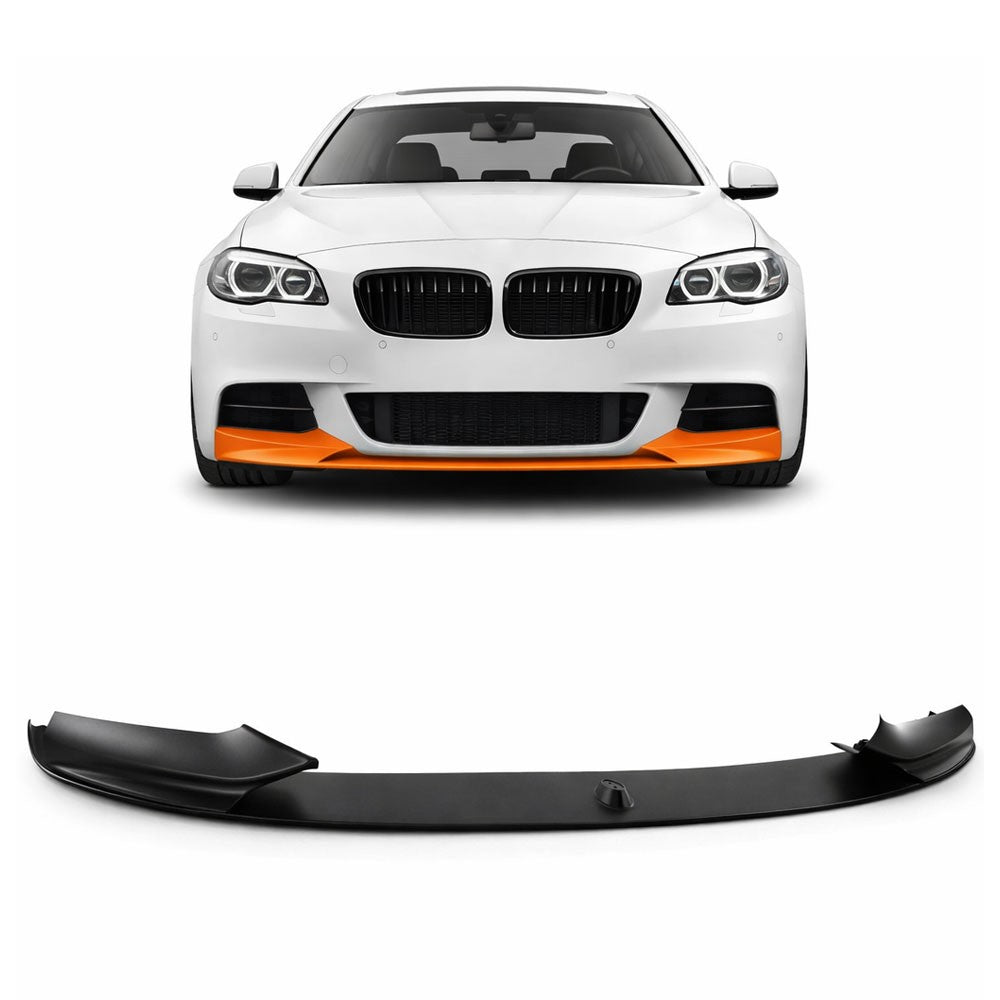 Frontspoilerlippe Matt Schwarz passend für BMW 5er F10 F11 2010-2017