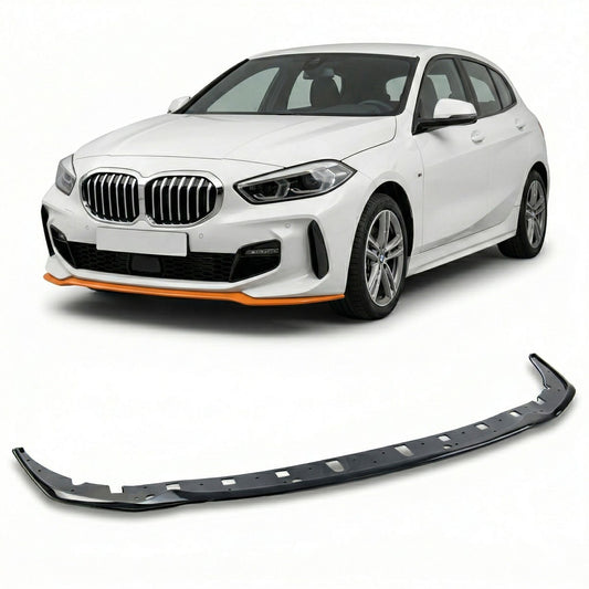 Frontspoiler Hochglanz Schwarz passend für BMW 1er F40 2019-heute