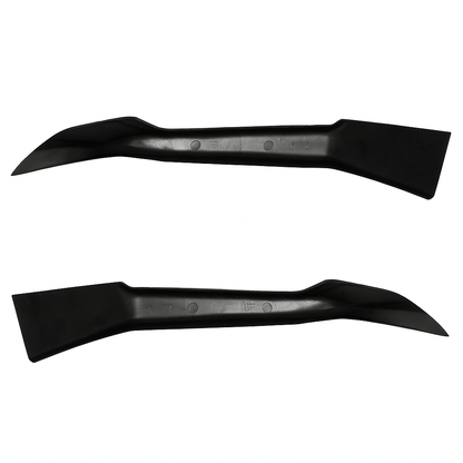 Sport Frontspoilerflaps Hochglanz Schwarz passend für BMW 5 (G30) Limousine (G31) Touring Pre-Facelift 2017-2020