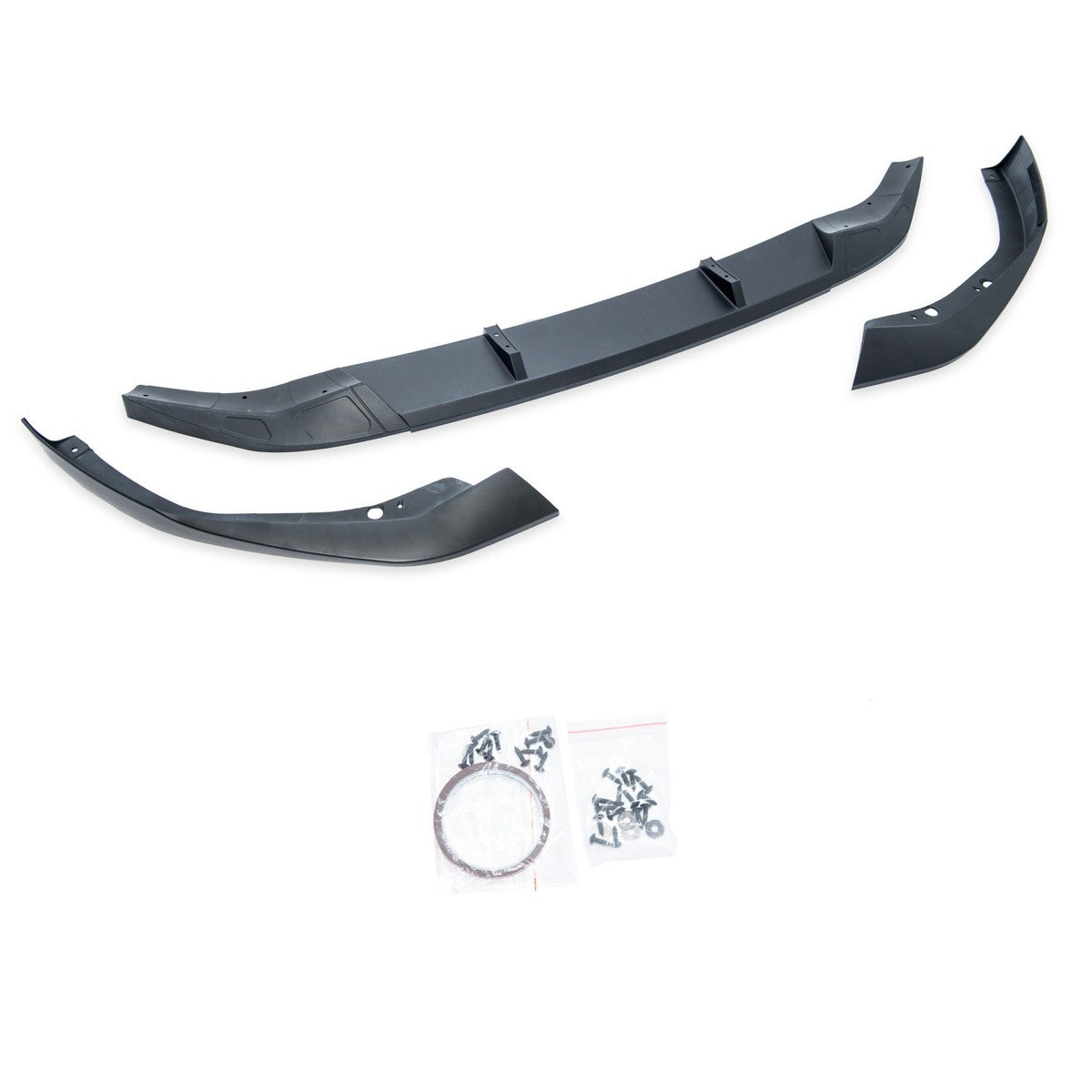 Frontspoilerlippe Matt Schwarz passend für BMW 5er G30 G31 2021-2023