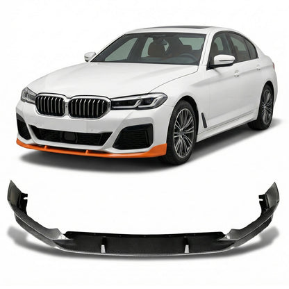 Frontspoilerlippe Carbon-Optik passend für BMW 5er G30 G31 2021-2023