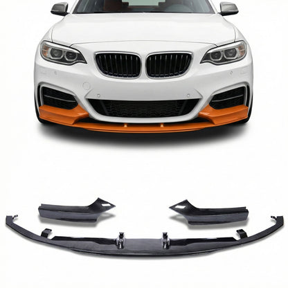 Frontspoilerlippe Carbon-Optik passend für BMW 2er F22 F23 2012-2018