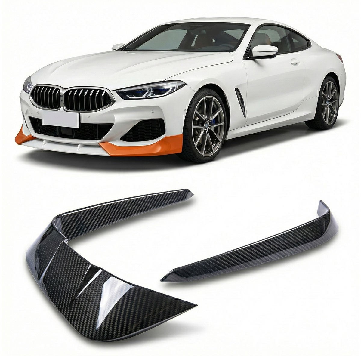 Sport Frontspoilerlippe Carbon passend für BMW 8 G14/G15/G16 2018+